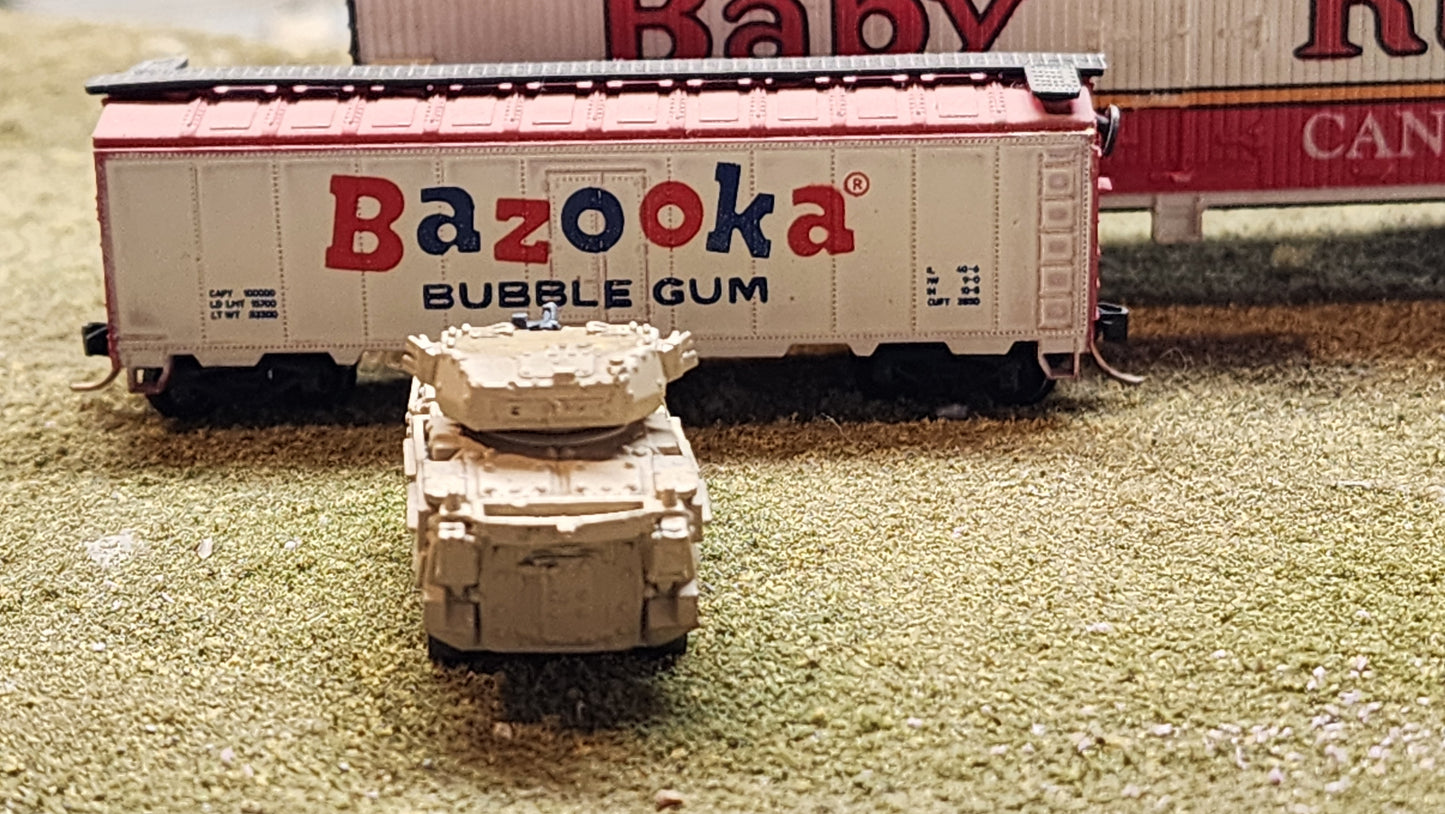 N Scale 1:160 Stryker 30 mm Infantry Carrier Vehicle – Dragoon -Desert Camo