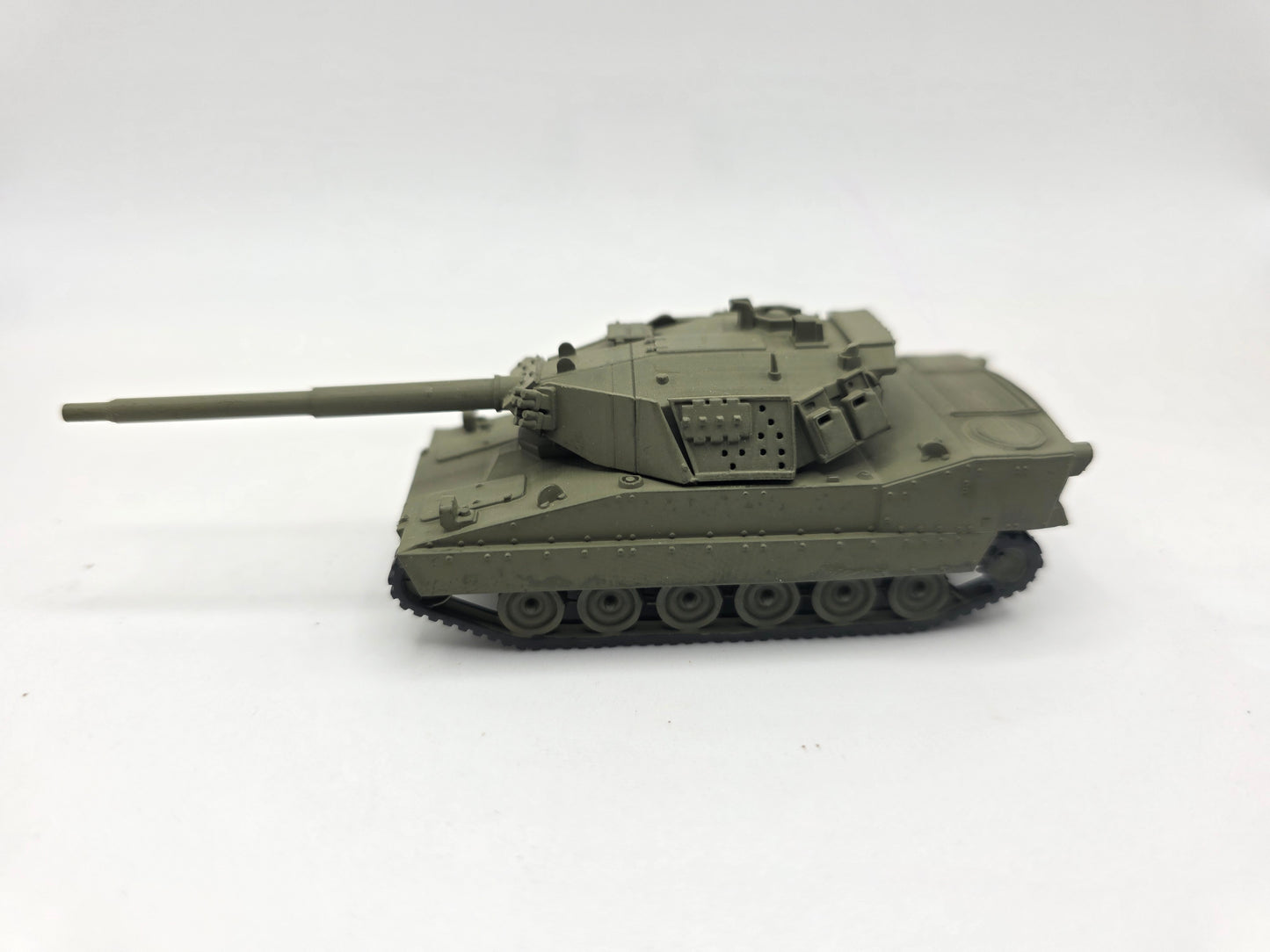 HO Scale 1:87 M8 Buford Armored Gun System Tank US Army - OD Green
