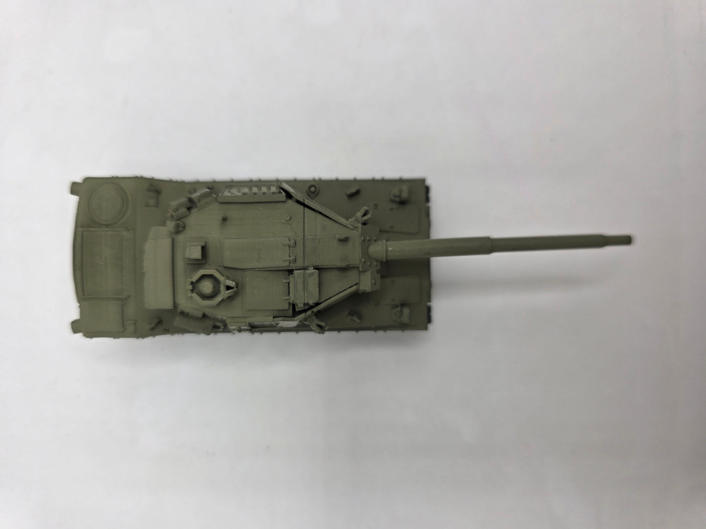 HO Scale 1:87 M8 Buford Armored Gun System Tank US Army - OD Green