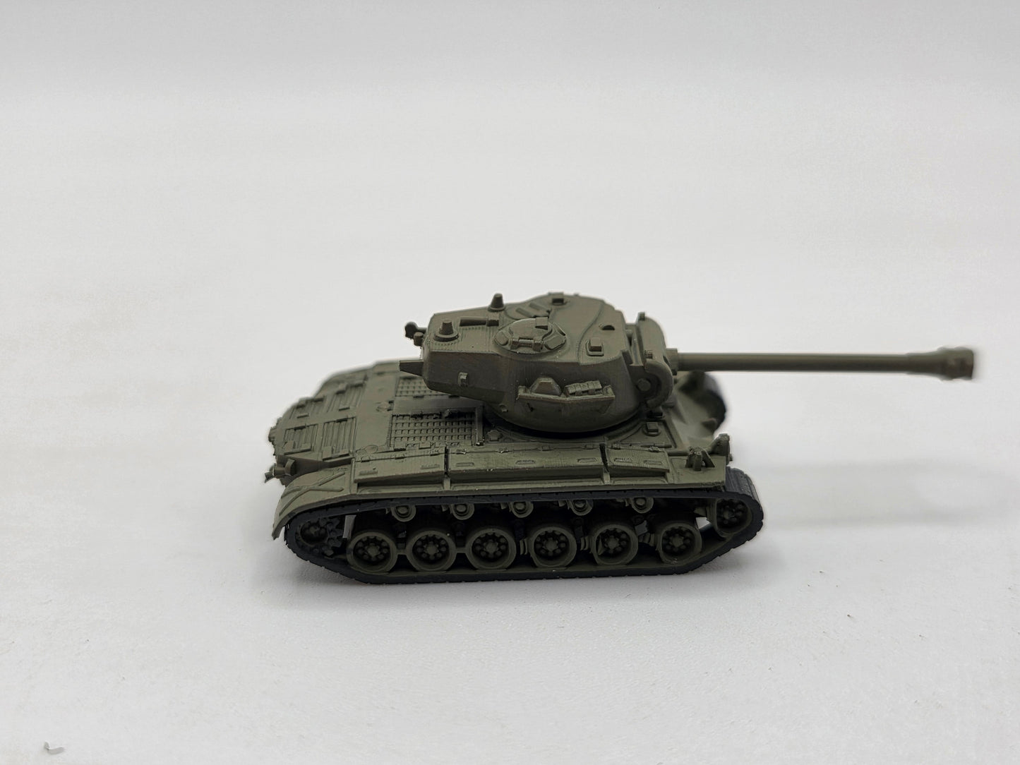 N Scale 1:160 M26 Pershing Heavy Tank - US Army - OD Green