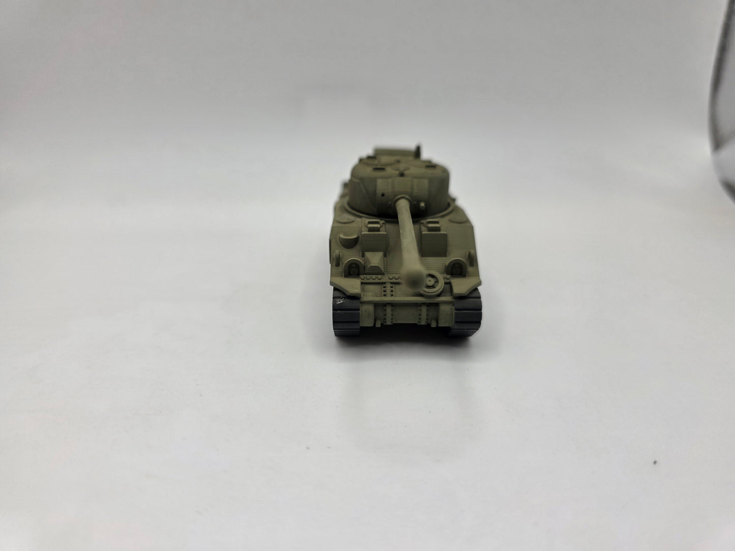 HO Scale 1:87 M4 Sherman Firefly Tank WWII - OD Green