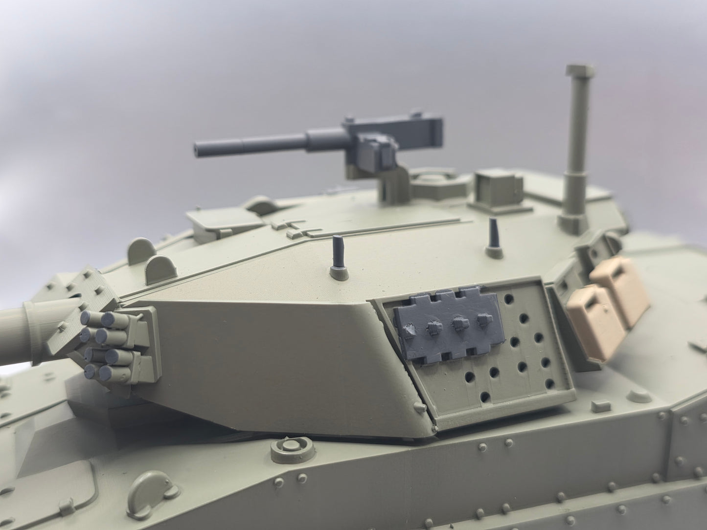 Recon341 Signature Series - M8 Buford Armored Gun System Tank OD Green US Army