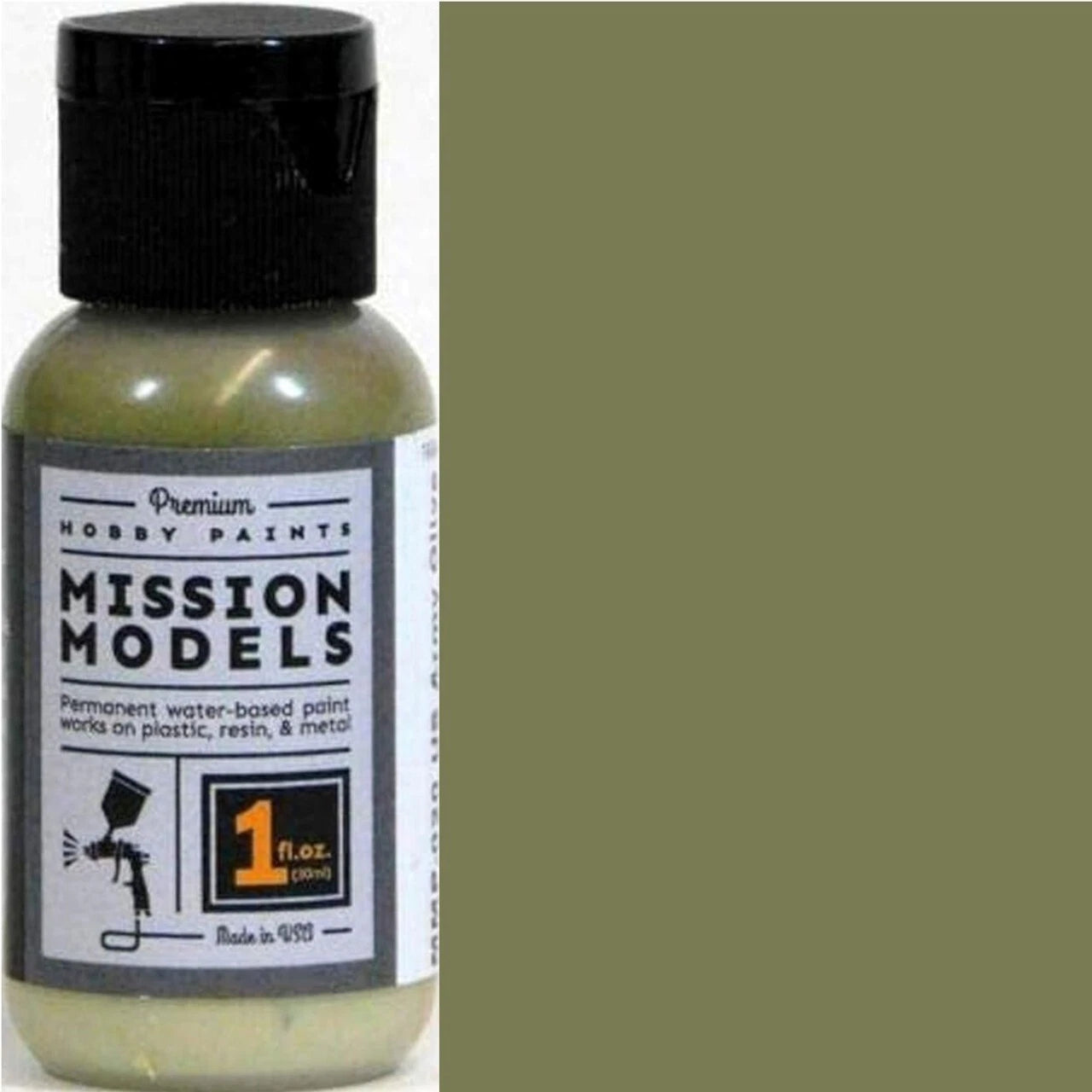 Mission Models - MMP-020 US Army Olive Drab Faded 1 - 1oz. acrylic paint
