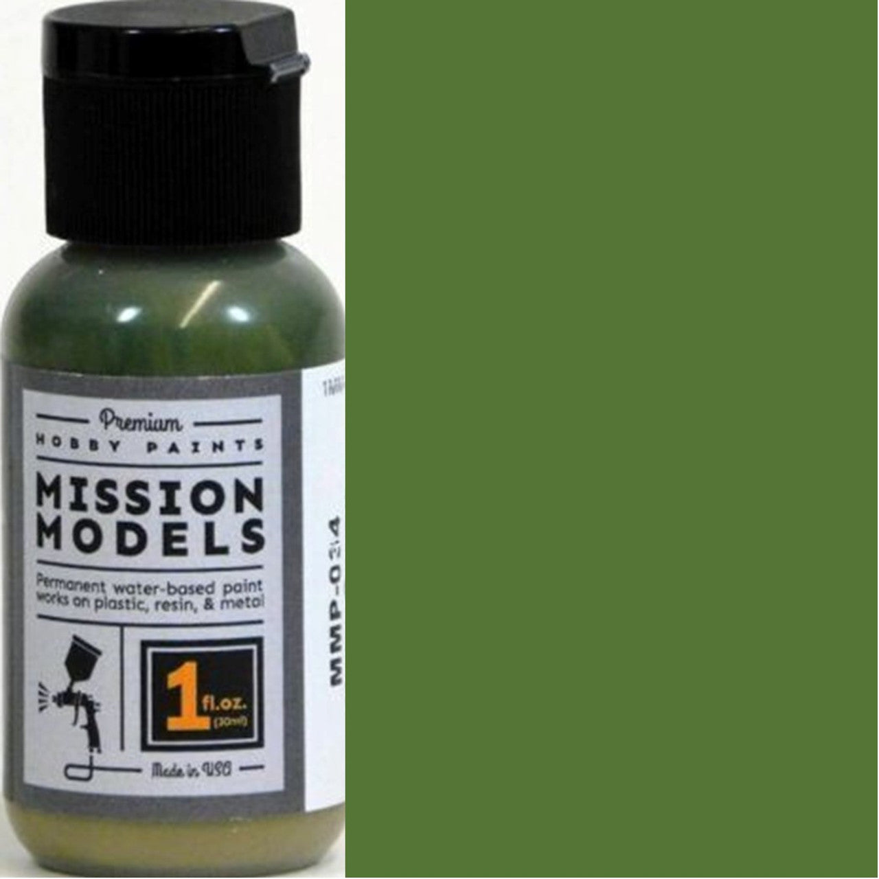 Mission Models MMP-034 NATO Green - 1oz. acrylic paint