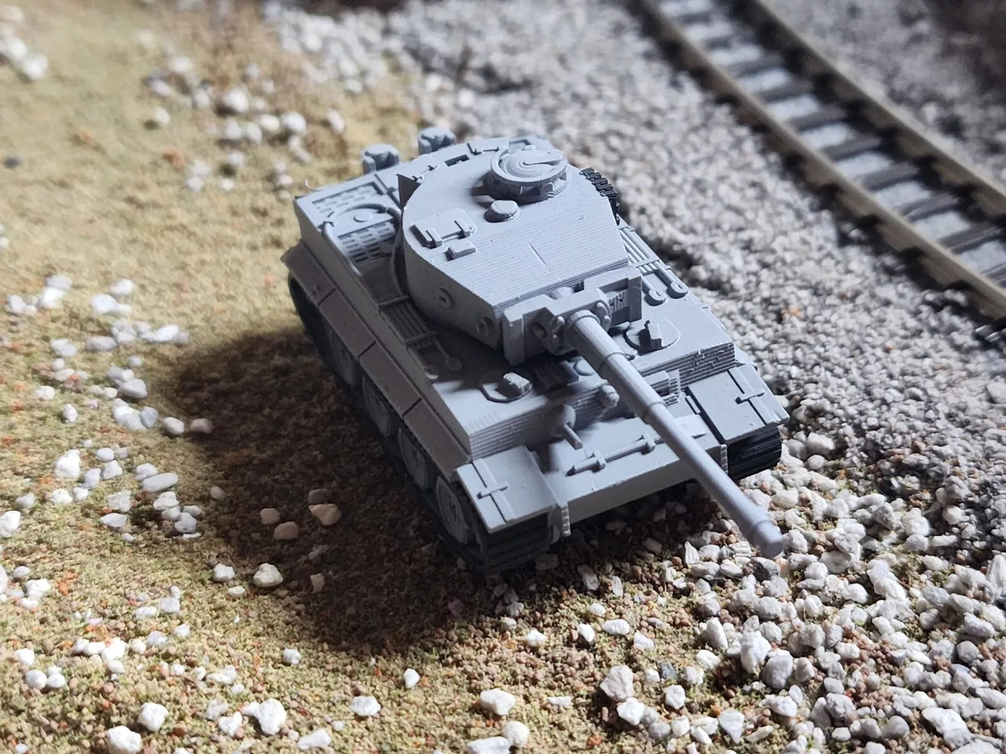 N Scale 1:160 Tiger 1 German Heavy Tank WWII Armor