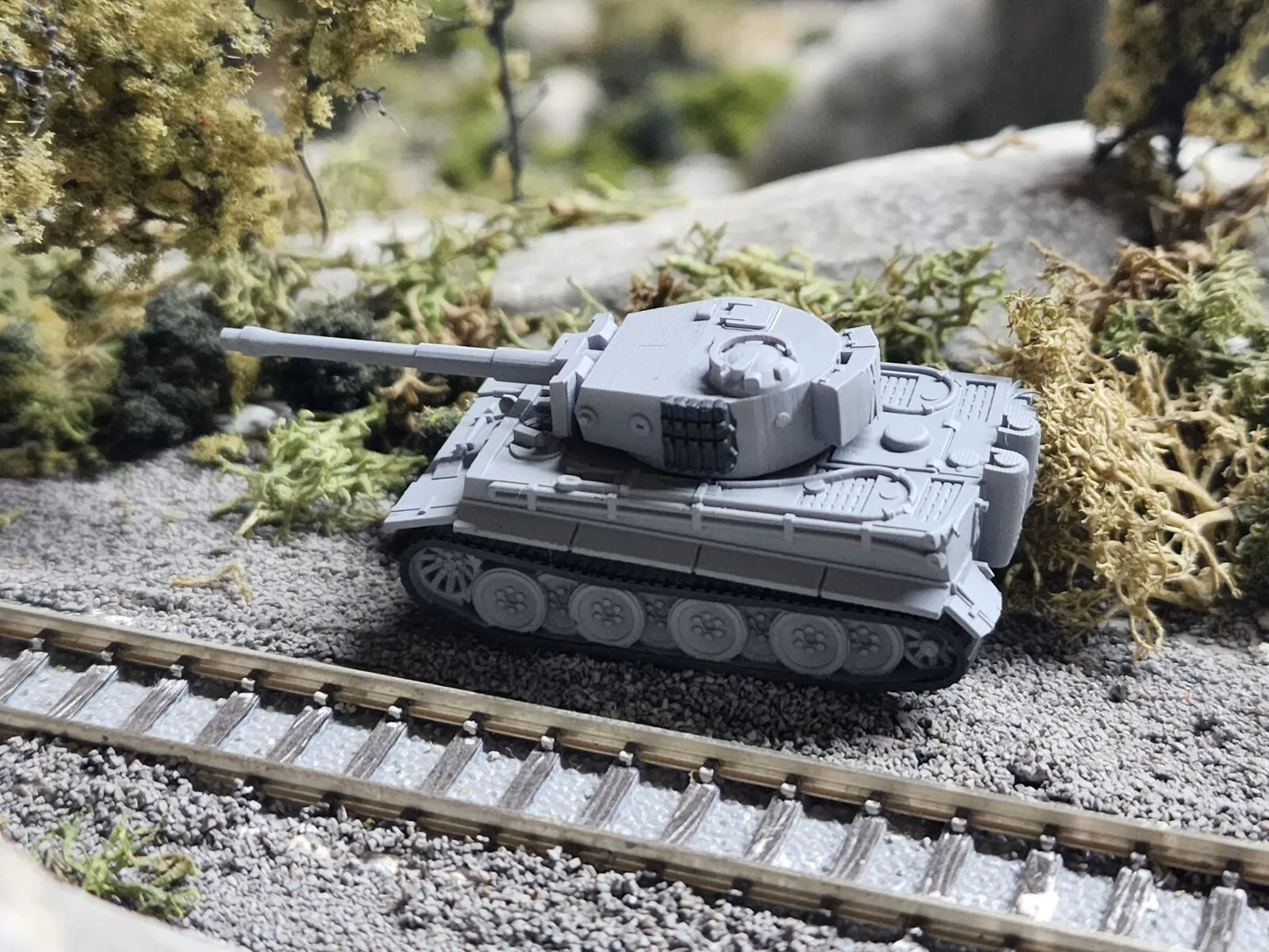 N Scale 1:160 Tiger 1 German Heavy Tank WWII Armor