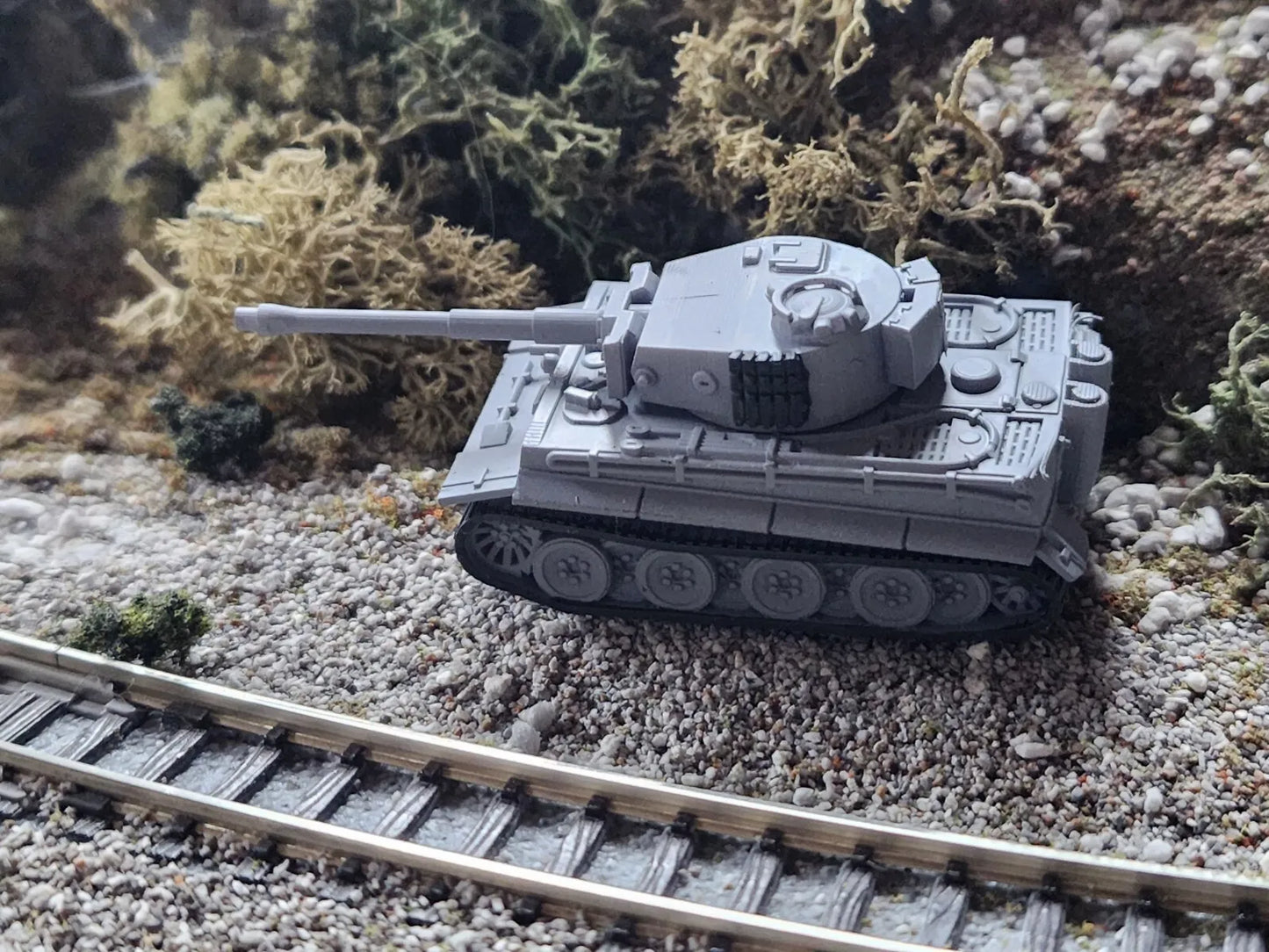 N Scale 1:160 Tiger 1 German Heavy Tank WWII Armor