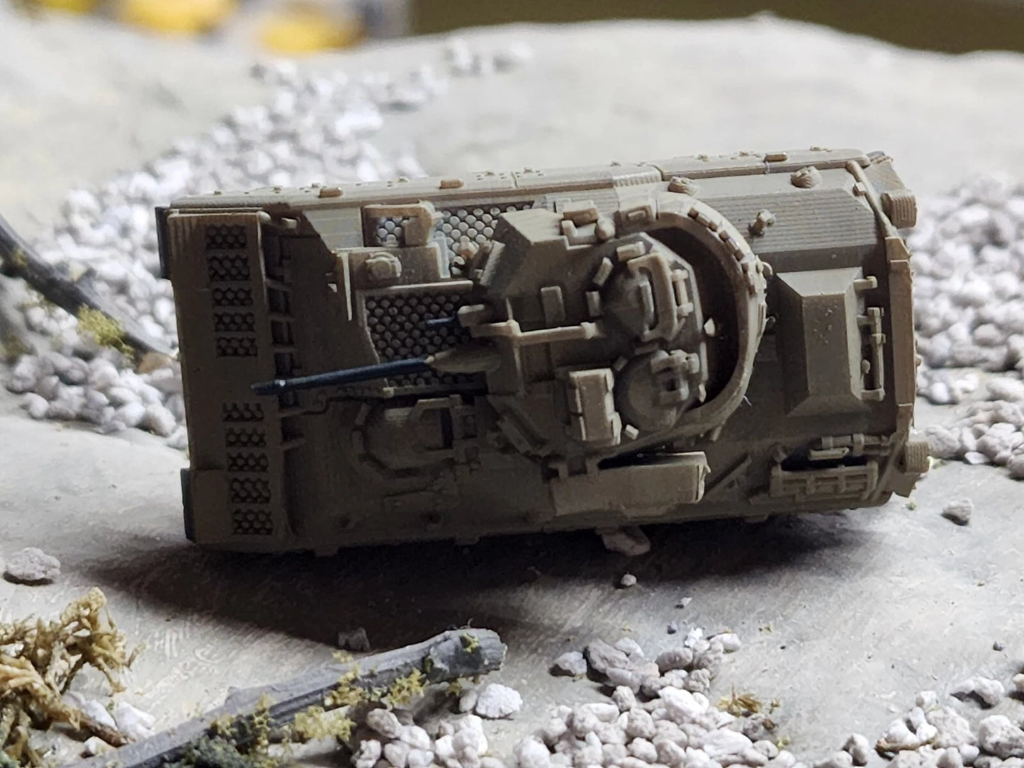 N Scale 1:160 M2 Bradley IFV 3D Printed and Hand Painted- US Army OD Green