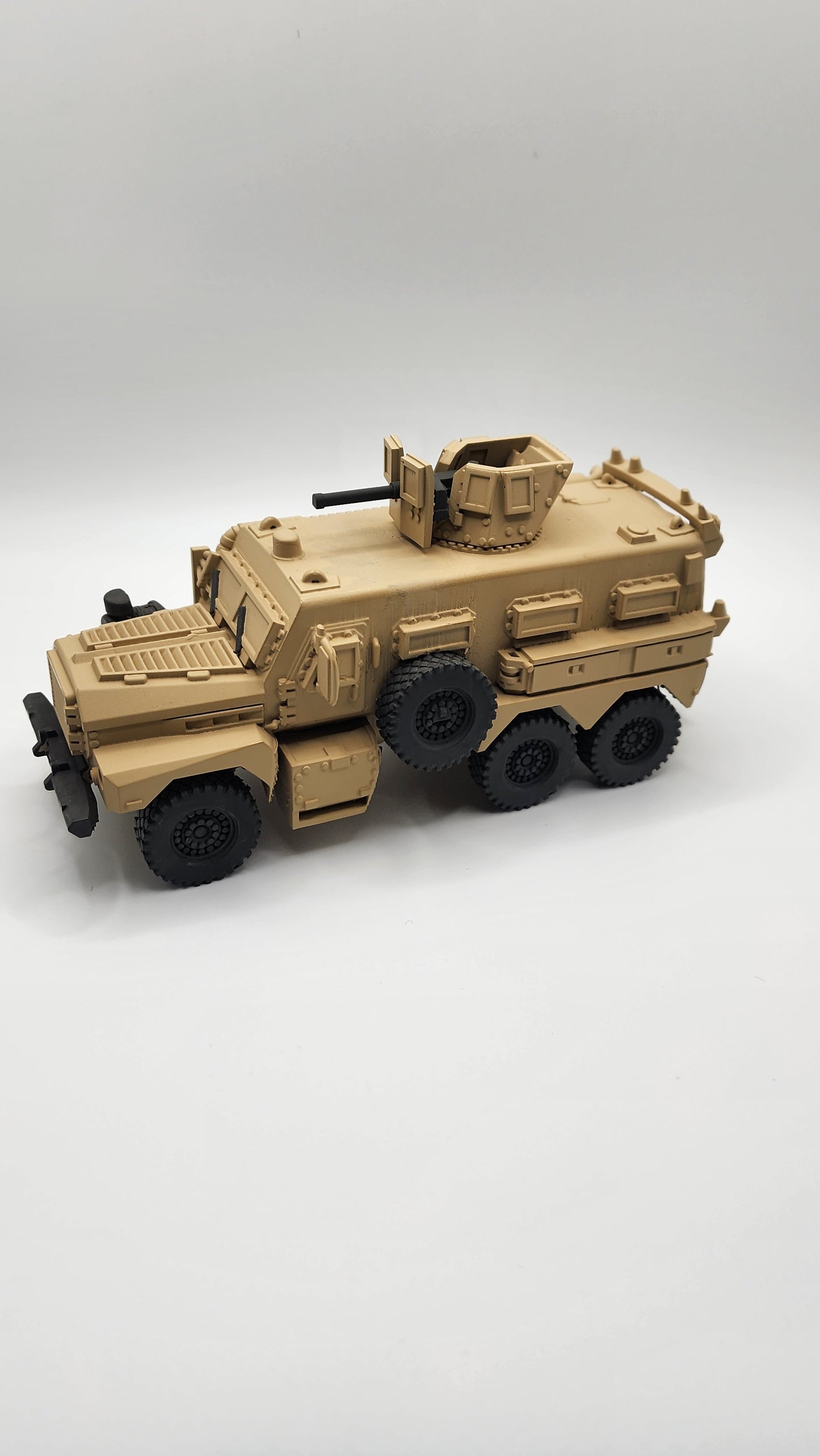 O Scale 1:48 Cougar 6 X 6 MRAP - US Army Desert Camo - Made to Order