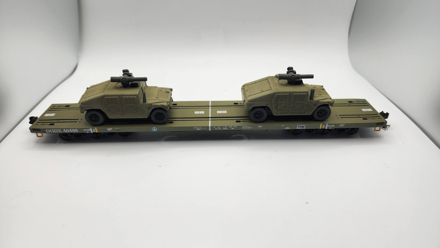 HO Scale 1:87 HMMWV TOW Launcher- US Army OD Green