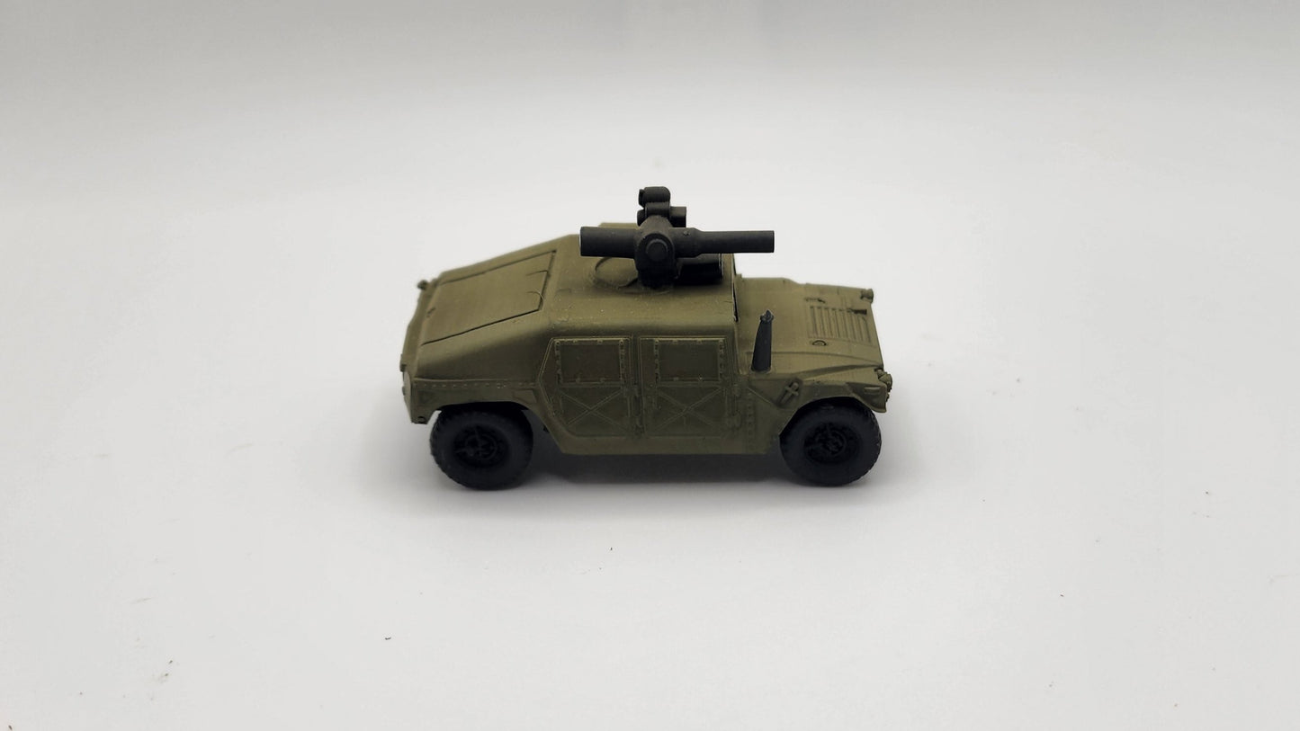 HO Scale 1:87 HMMWV TOW Launcher- US Army OD Green