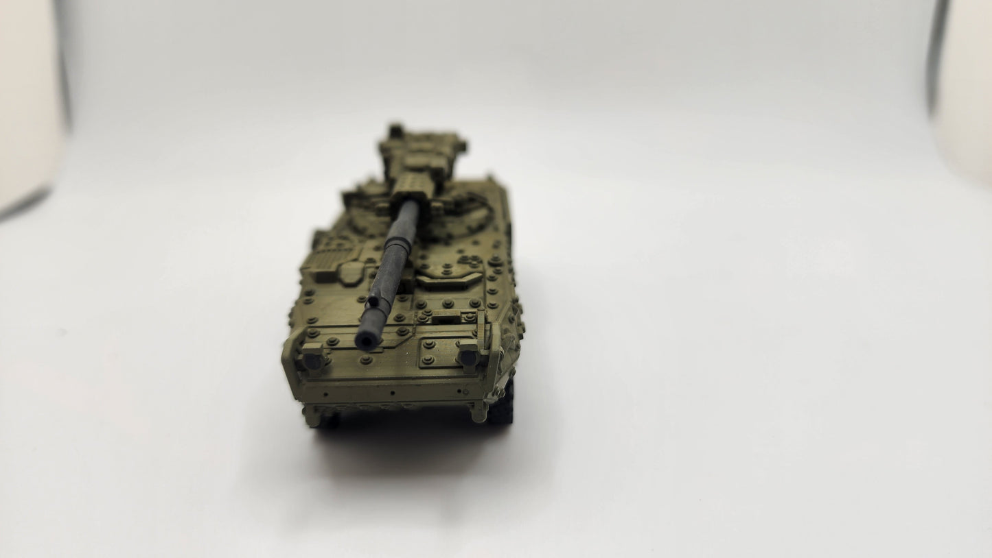 HO Scale 1:87 M1128 Stryker Mobile Gun - US Army OD Green