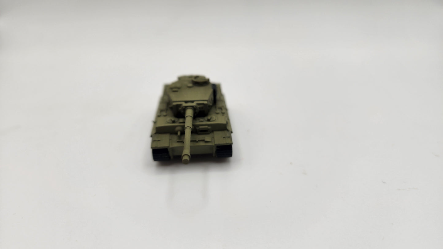 N Scale 1:160 Tiger 1 German Heavy Tank WWII Armor Olive Green