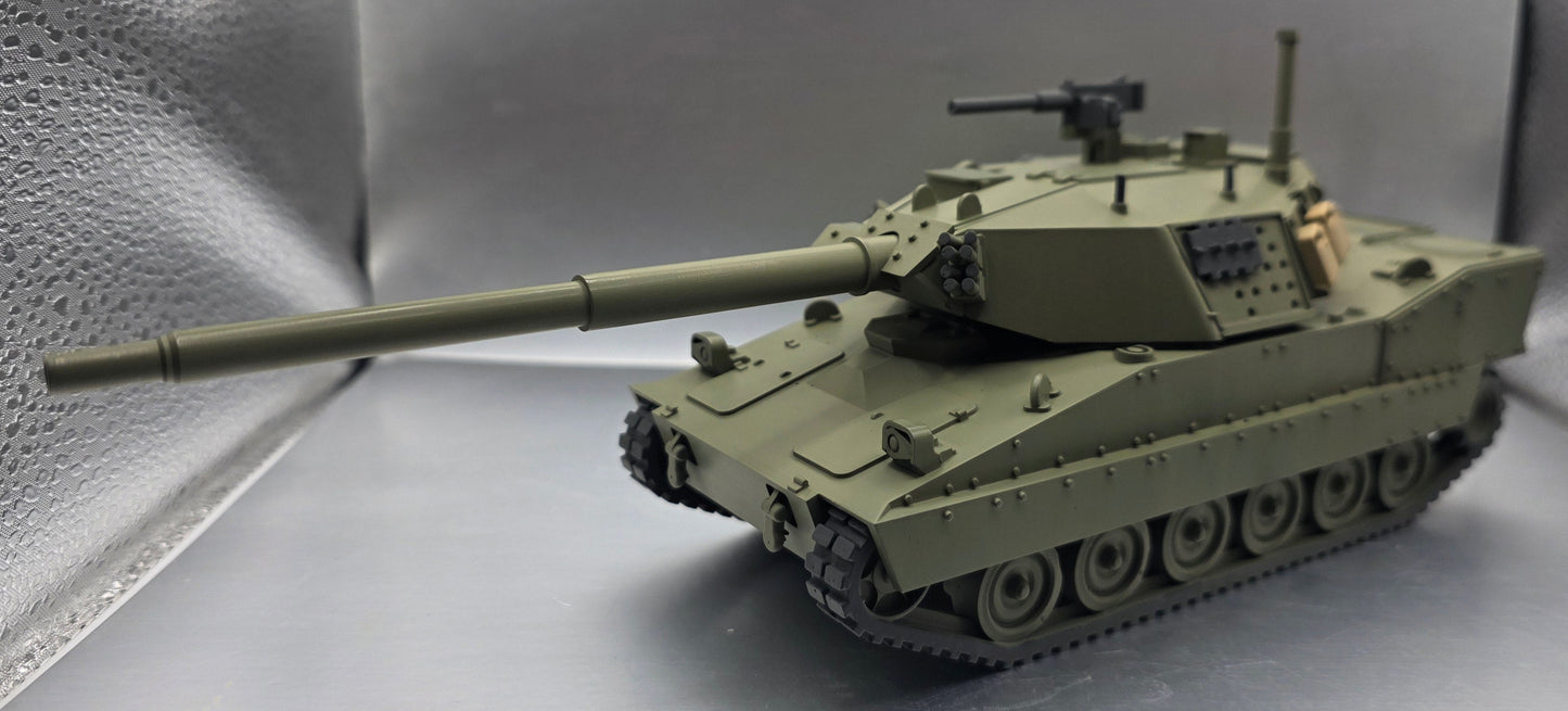 Recon341 Signature Series - M8 Buford Armored Gun System Tank OD Green US Army