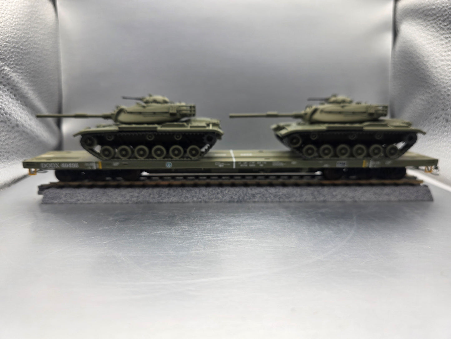 HO Scale 1:87 M60 Patton Tank - US Army OD Green