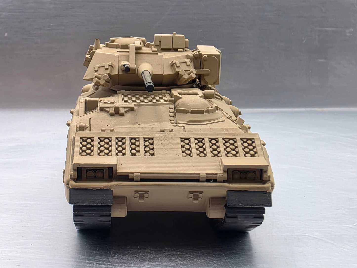 1:72 Scale M2 Bradley 3D Printed and Hand Painted- US Army Desert Camo