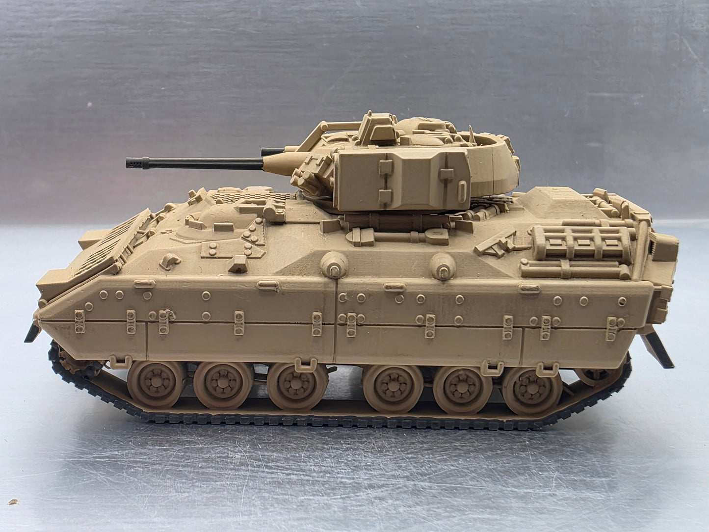 1:72 Scale M2 Bradley 3D Printed and Hand Painted- US Army Desert Camo