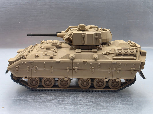 1:72 Scale M2 Bradley 3D Printed and Hand Painted- US Army Desert Camo