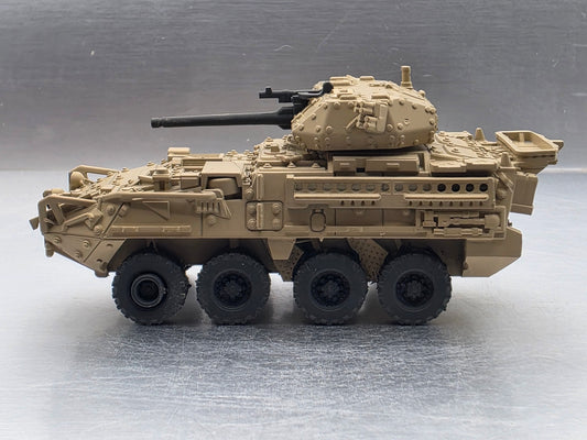 HO Scale 1:87 Stryker 30 mm Infantry Carrier Vehicle – Dragoon (ICV-D) - Desert Camo