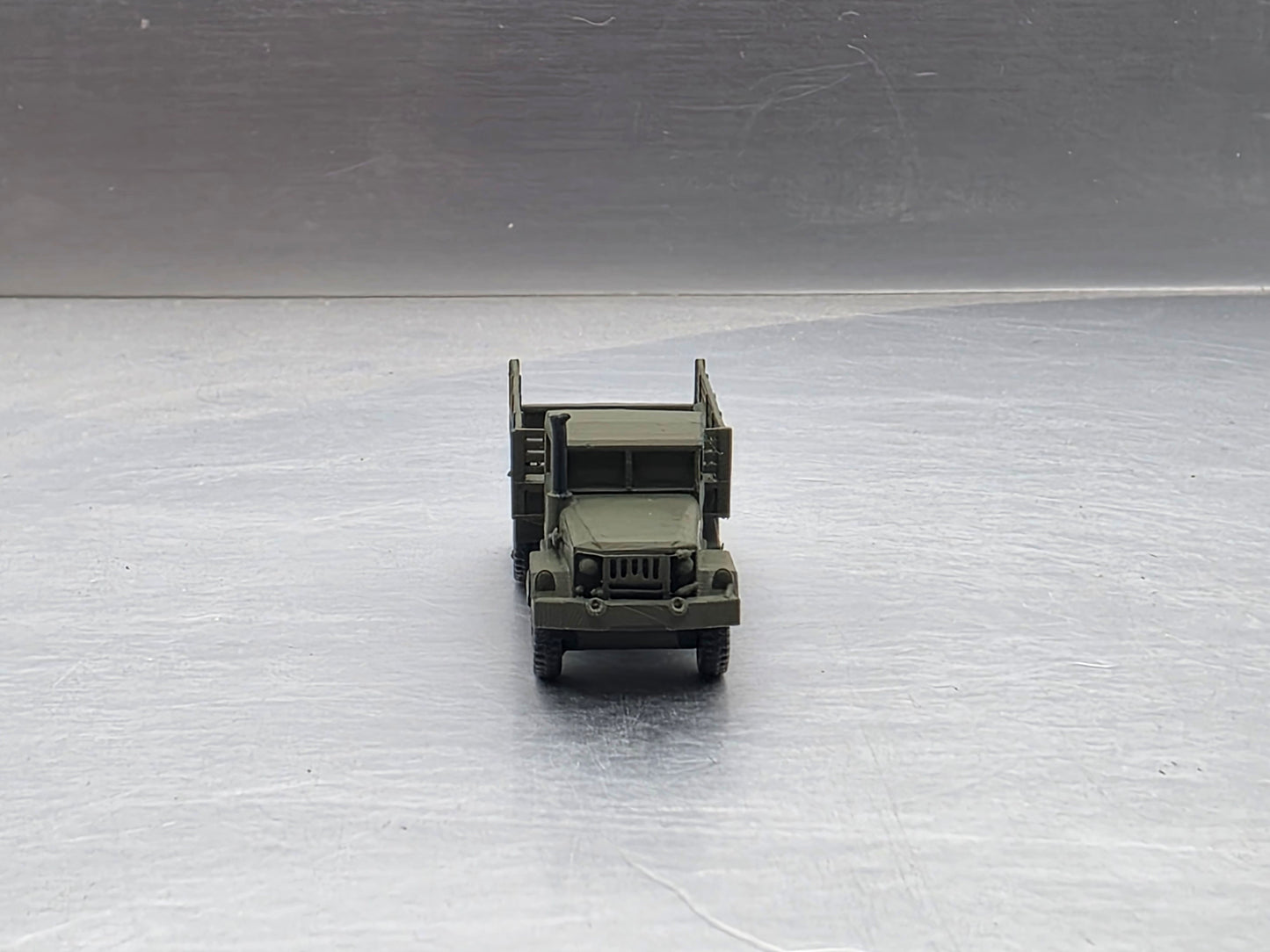 N Scale 1:160 M35 2½-ton 6×6 cargo truck Open Bed OD Green "Deuce and a Half" (Copy)