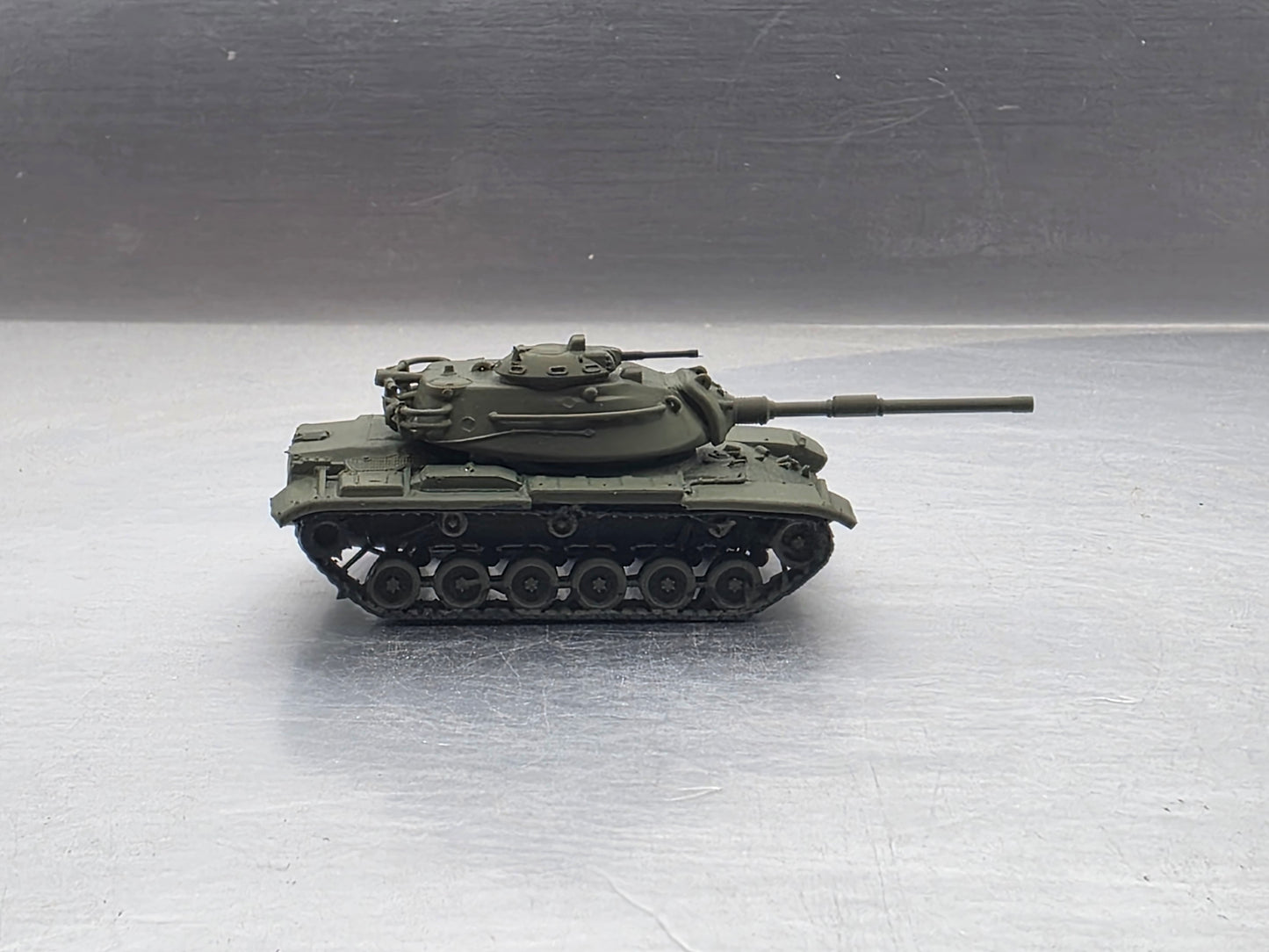 N Scale 1:160 M60 Patton Tank - US Army OD Green