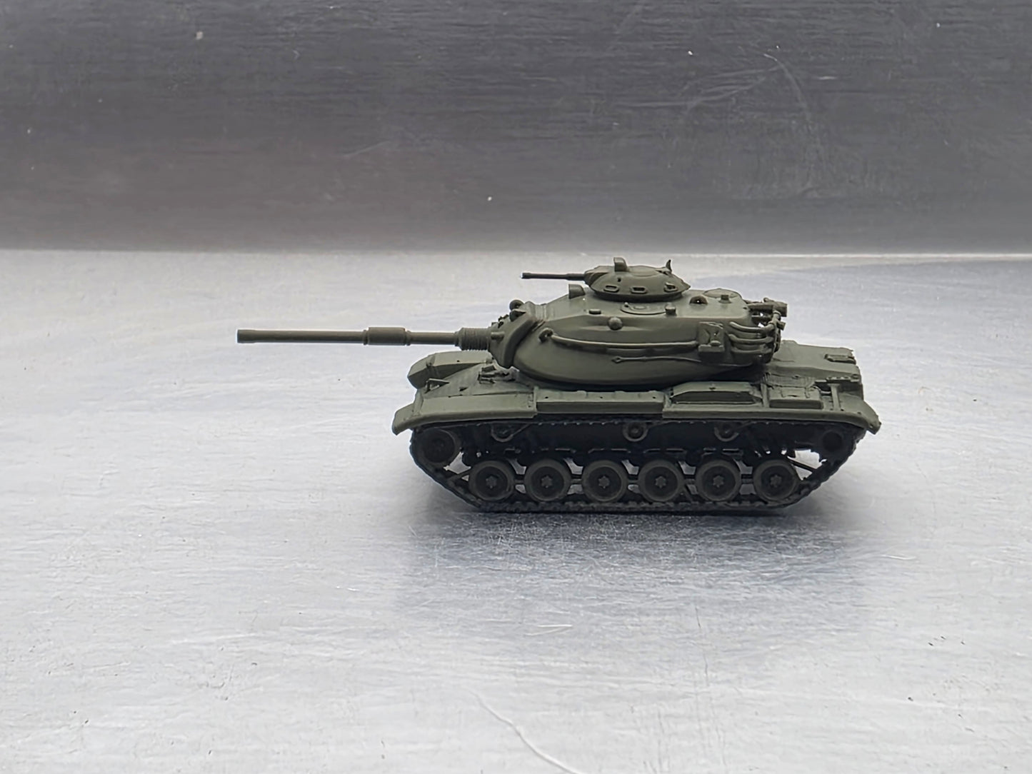 N Scale 1:160 M60 Patton Tank - US Army OD Green