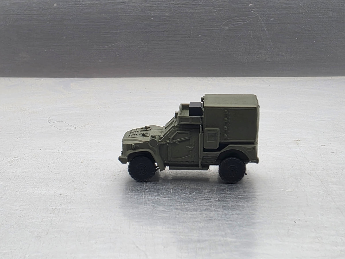 N Scale 1:160 Joint Light Tactical Vehicle (JLTV) Shelter - US Army OD Green