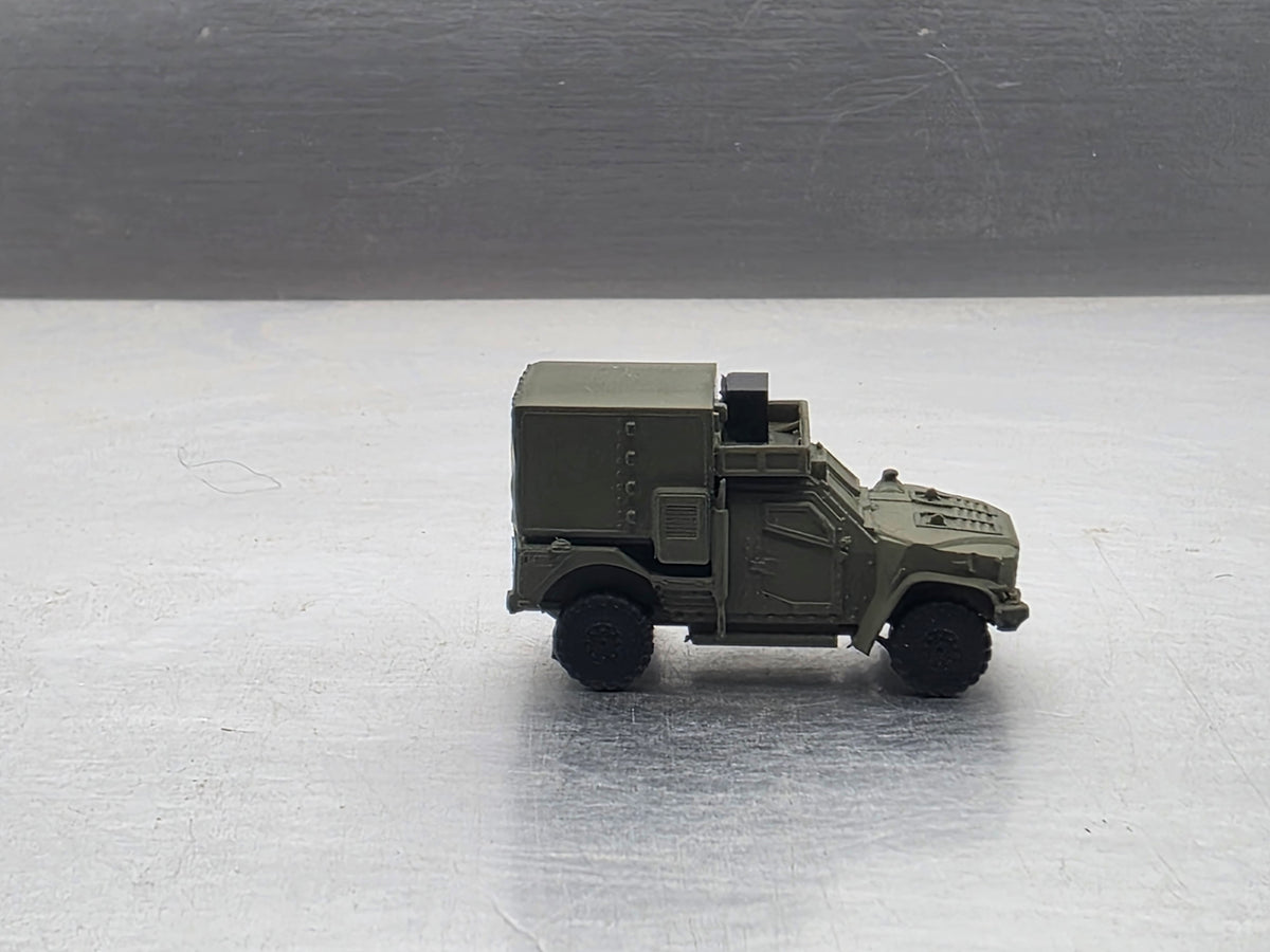 N Scale 1:160 Joint Light Tactical Vehicle (JLTV) Shelter - US Army OD Green