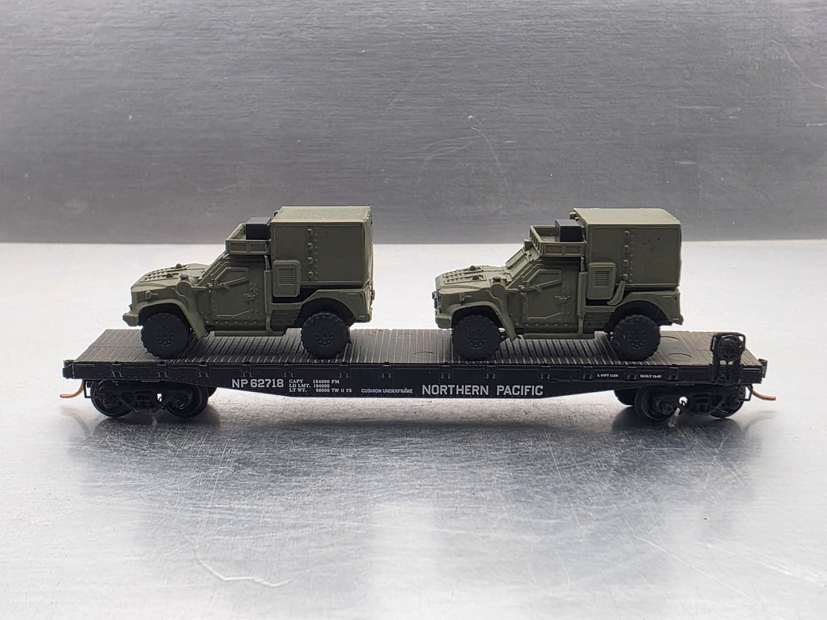 N Scale 1:160 Joint Light Tactical Vehicle (JLTV) Shelter - US Army OD Green