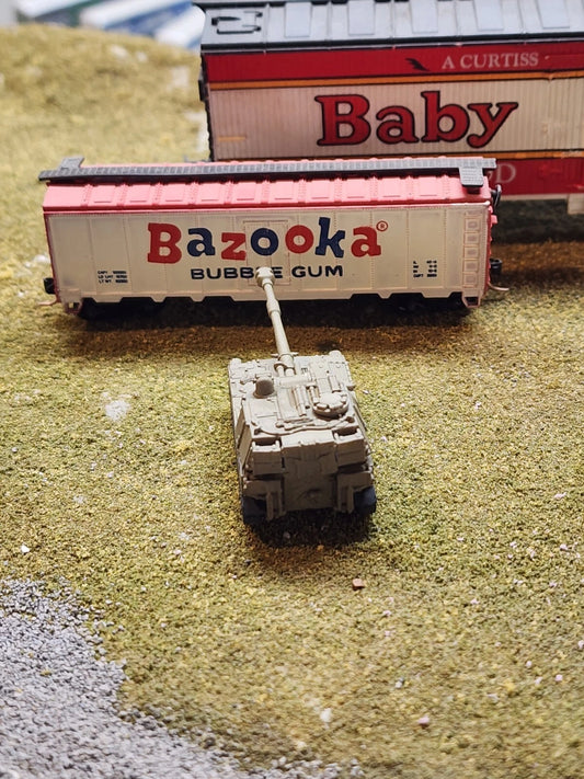 N Scale 1:160 M109 Howitzer 3D Print Hand Painted- US Army OD Green