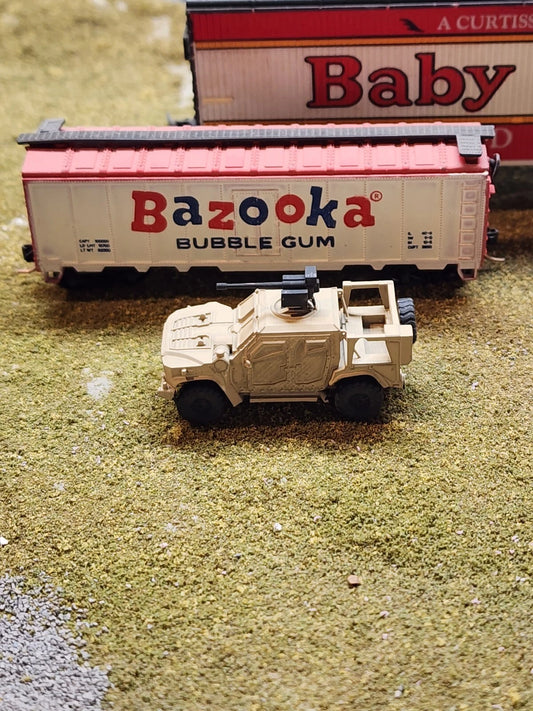 N Scale 1:160 Joint Light Tactical Vehicle RWS (JLTV) - US Army Desert Camo