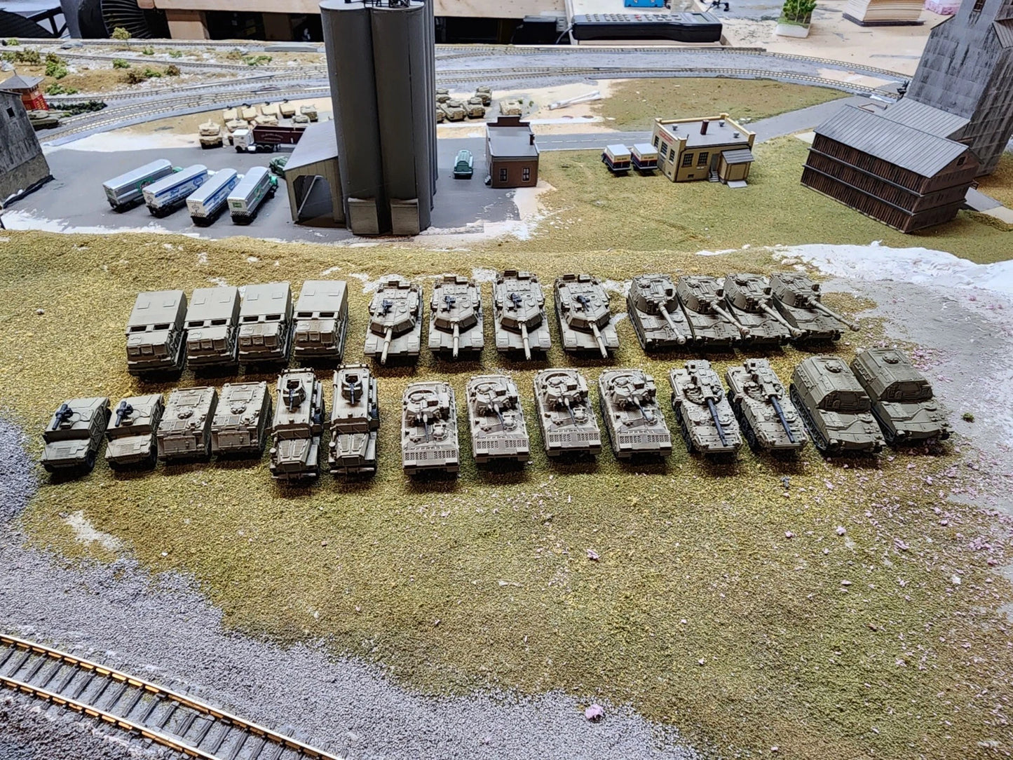 N Scale 1:160 Brigade Fire Team - Army Builder - US ARMY - OD Green
