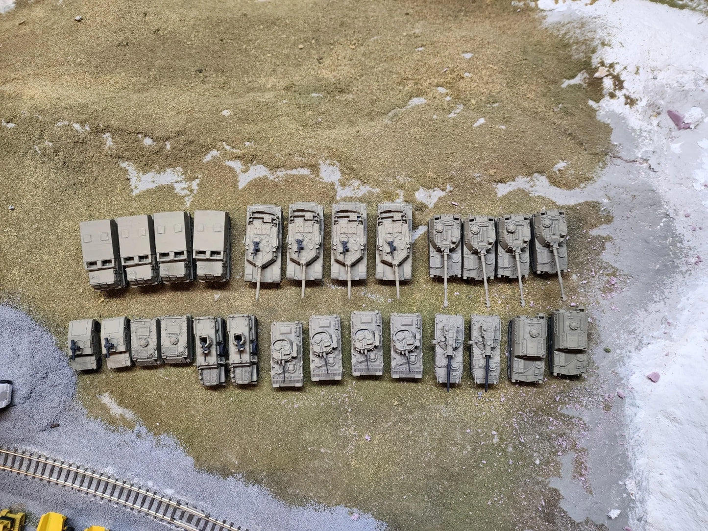 N Scale 1:160 Brigade Fire Team - Army Builder - US ARMY - OD Green