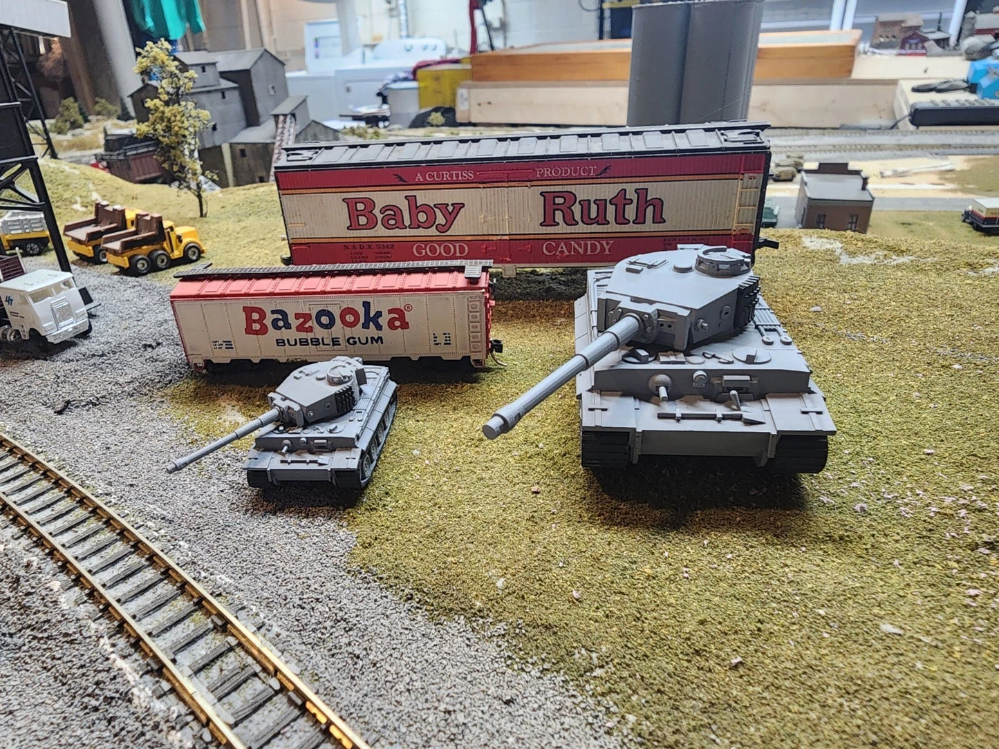 HO Scale 1:87 Tiger 1 German Heavy Tank WWII Armor