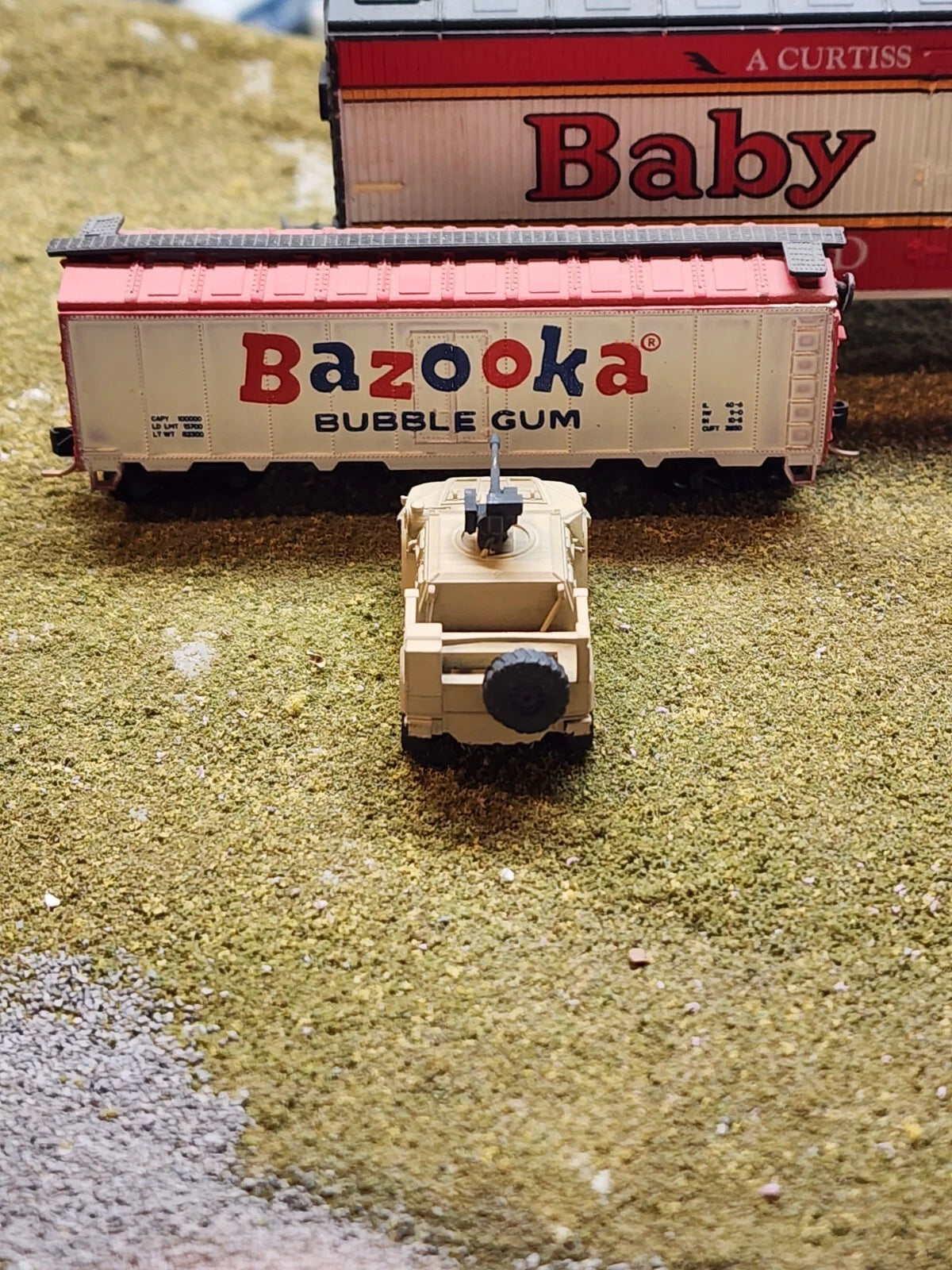 N Scale 1:160 Joint Light Tactical Vehicle RWS (JLTV) - US Army Desert Camo