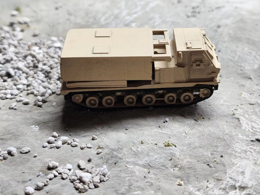 N Scale 1:160 M270 MLRS 3D Printed and Hand Painted- US Army Desert Camo