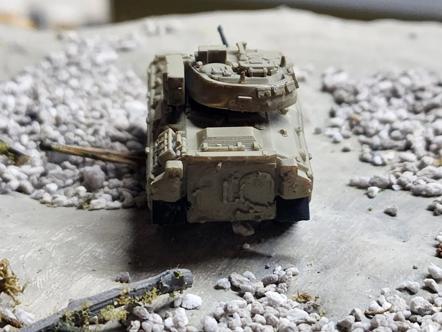 N Scale 1:160 M2 Bradley IFV 3D Printed and Hand Painted- US Army OD Green