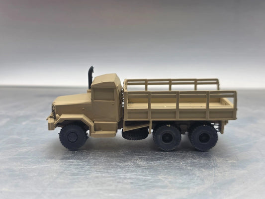 HO Scale 1:87 M35 2½-ton 6×6 cargo truck Open Bed Desert Camo - "Deuce and a Half"