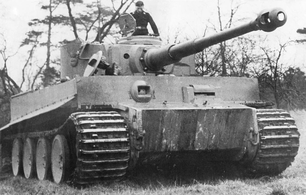 HO Scale 1:87 Tiger 1 German Heavy Tank WWII Armor