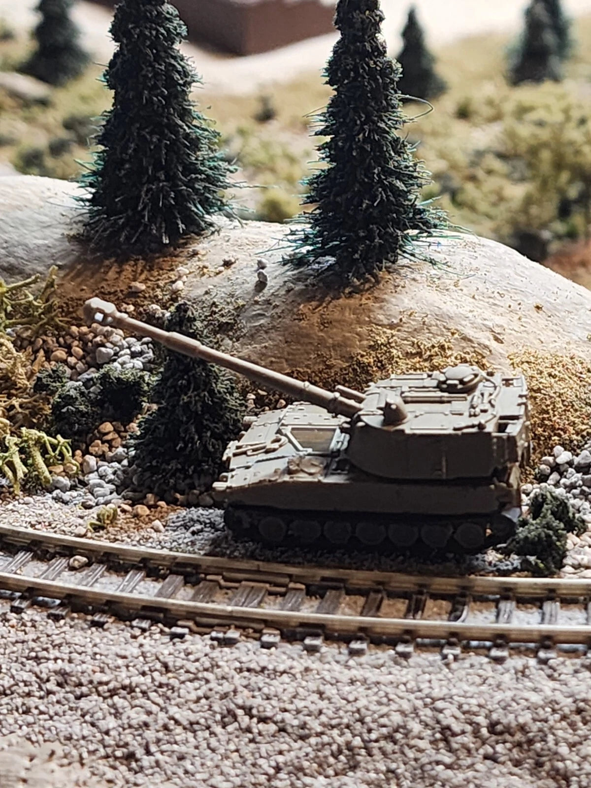 N Scale 1:160 Brigade Fire Team - Army Builder - US ARMY - OD Green