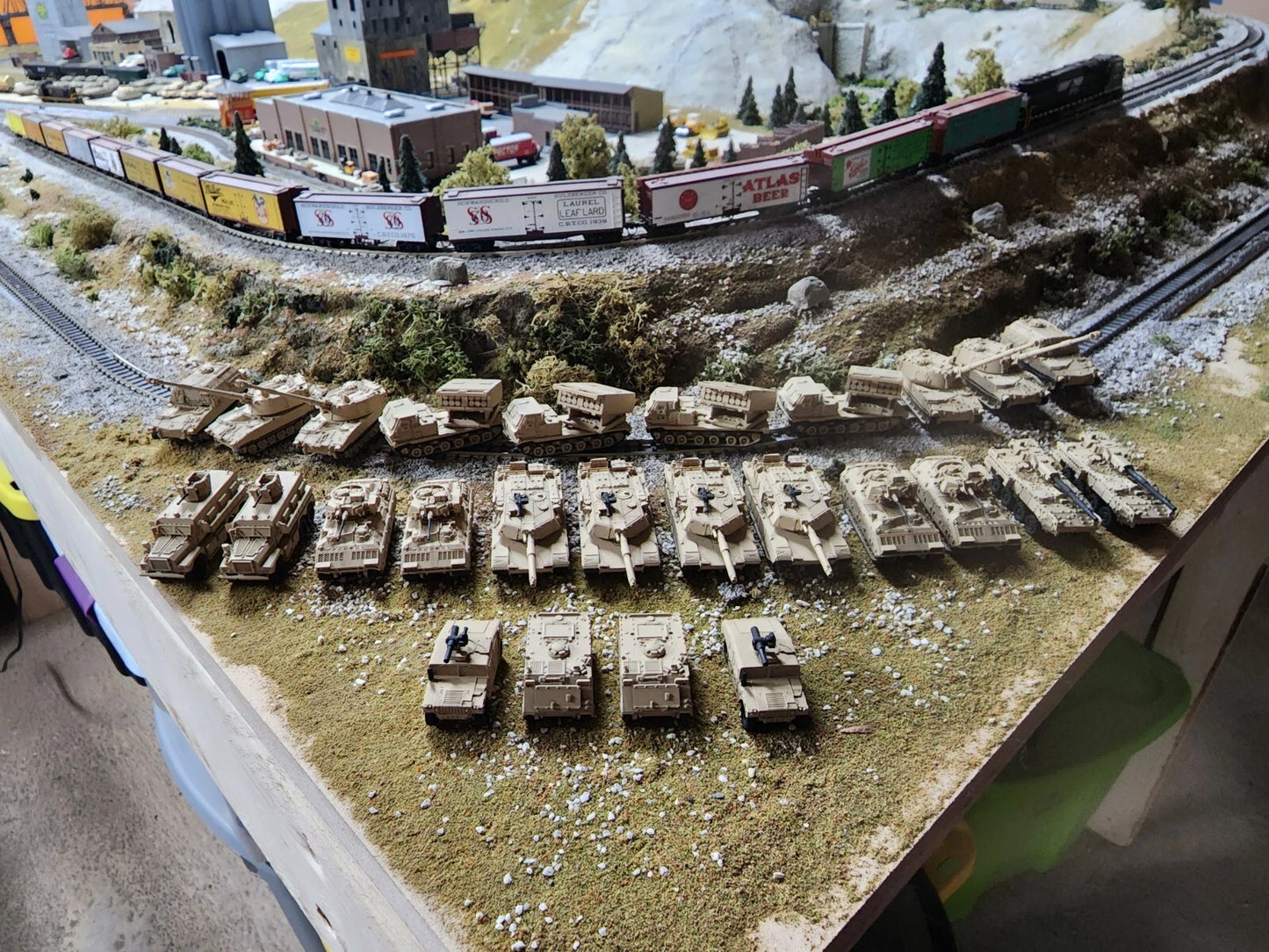 N Scale 1:160 Brigade Fire Team - Army Builder - Desert Camo - US ARMY - MUST SEE!