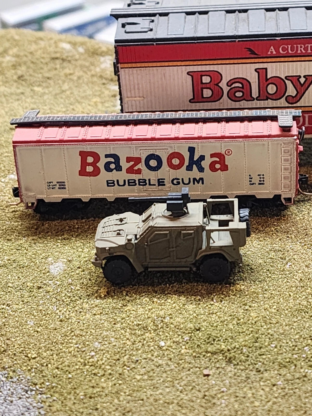 N Scale 1:160 Joint Light Tactical Vehicle RWS (JLTV) - US Army OD Green